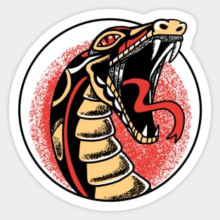 Snake Tattoo Ink Graphic Sticker